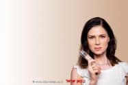 הדוגמנית רונית יודקביץ' עם לוריאל פריז (L'Oréal Paris) | צילום: רן יחזקאל
